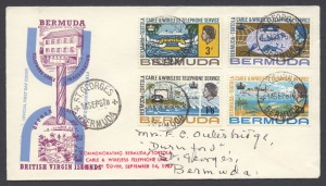 1967 Cable & Wireless Telephone Service FDC