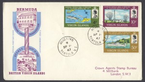 1967 Cable & Wireless Telephone Service Virgin Islands FDC