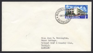 1967 Mangrove Bay CDS New Post Office 3d cover