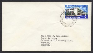 1967 Somerset Bridge CDS New Post Office 3d cover
