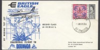 1968 British Eagle Inaugural Flight return to London 1968 British Eagle Inaugural Flight return to London FF