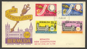 1968 Bermuda New Constitution FDC