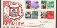 1969 50th Anniversary of the Girl Guide Movement 1969 50th Anniversary Girl Guides FDC