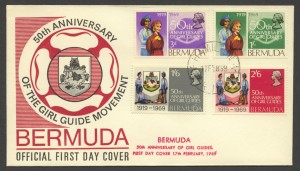 1969 50th Anniversary Girl Guides FDC