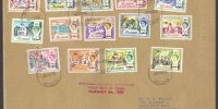 1970 Buildings of Bermuda Decimal Overprint 1970 Bermuda Buildings Decimal Overprint FDC