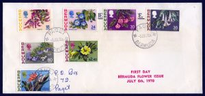 1970 Flower Definitives First Day Cover