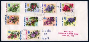 1970 Flower Definitives First Day Cover