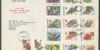 1970 Bermuda Flower Issue Definitives 1970 Bermuda Flower Issue Set FDC