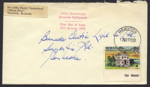 1970 350th Anniversary of Parliament 4c FDC
