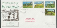 1971 Golfing in Bermuda 1971 Golfing in Bermuda Hamilton FDC