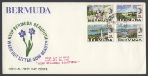 1971 Keep Bermuda Beautiful FDC