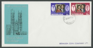 1972 Royal Silver Wedding FDC