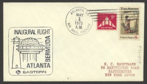 1973 Eastern Airlines Atlanta Bermuda First Flight