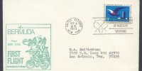 1975 First Flight American Airlines to and from Bermuda to USA 1975 First Flight American Airlines Bermuda from New York FF