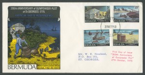 1975 200th Anniversary Gunpowder Plot FDC