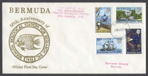 1976 Bermuda Biological Station FDC