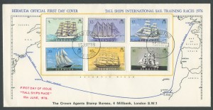 1976 Tall Ships Race FDC