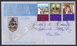 1977 Silver Jubilee FDC