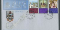 1977 Silver Jubilee of Queen Elizabeth II 1977 Silver Jubilee FDC