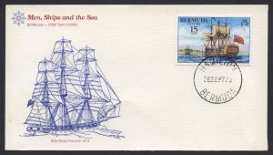 1977 Bermuda Piloting 15c FDC