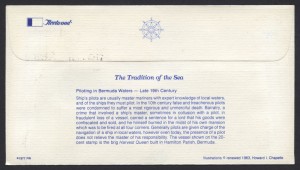 1977 Bermuda Piloting 20c reverse FDC