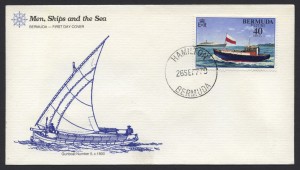 1977 Bermuda Piloting 40c FDC