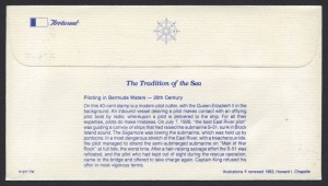 1977 Bermuda Piloting 40c reverse FDC