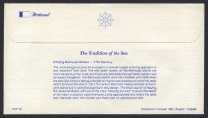 1977 Bermuda Piloting 5c reverse FDC