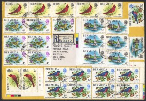 1978 Bermuda Wildlife Definitives Pt 1 FDC