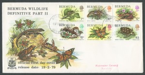 1979 Bermuda Wildlife Definitive Pt II FDC