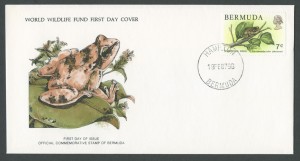 1979 WWF Whistling Frog FDC