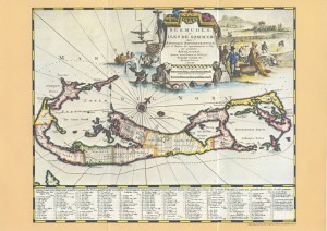 1979 Bermuda Antique Maps insert FDC