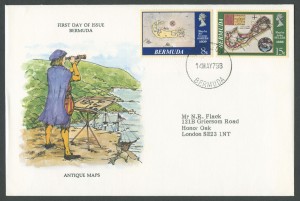 1979 Antique Maps FDC