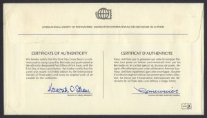 1979 Bermuda Antique Maps 15c FDC reverse