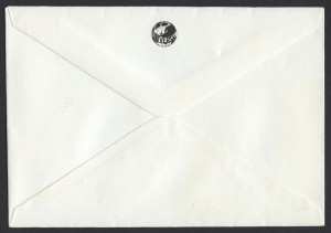 1979 ICC Cricket Trophy Commemorative Cover reverse