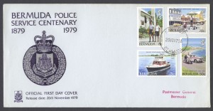 1979 Bermuda Police Service Centenary FDC