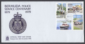 1979 Bermuda Police Service Centenary FDC