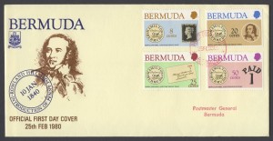 1980 Rowland Hill and The Penny Post FDC