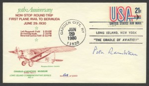 50th Anniversary First Plane Mail to Bermuda CC