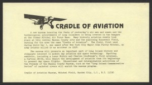 50th Anniversary First Plane Mail to Bermuda liner