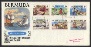 1981 Bermuda Heritage Issue FDC