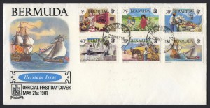 1981 Bermuda Heritage Issue FDC