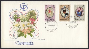 1981 Royal Wedding Charles and Diana Fleetwood FDC