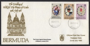 1981 Royal Wedding Charles and Diana FDC
