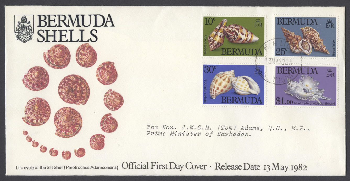 1982 Bermuda Shells