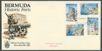 1982 Bermuda Historic Forts 1982 Bermuda Historic Forts FDC