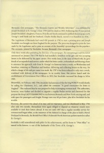 1984 200th Anniversary first Newspaper and Postal Service insert reverse FDC