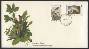 1985 Bicentenary of the Birth of JJ Audobon FDC