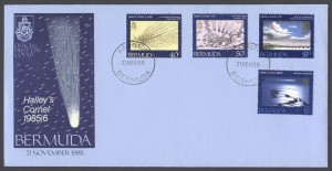 1985 Halley's Comet 1985/6 FDC