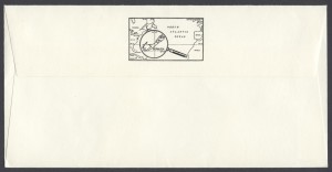 1986 AMERIPEX 86 Chicago reverse FDCliner FDC